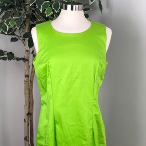 J.w. Trevino lime green dress